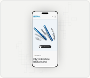 Product detail page shown on mobile